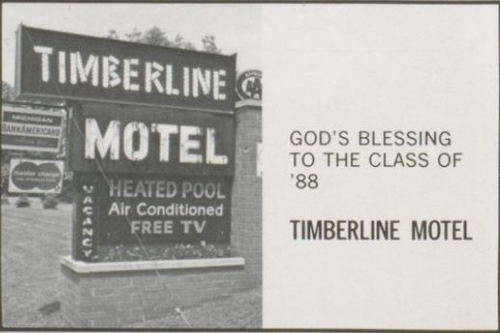 Starlite Resort - 1988 Yearbook Ad